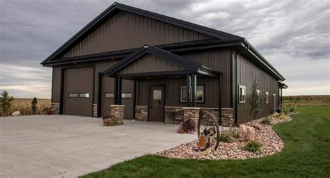 We are so excited about this design! Morton Buildings Hobby Garage in Rock Valley, Iowa | Metal ...