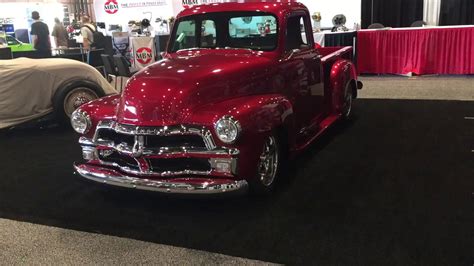 Beautiful Classic Chevy Truck Candy Apple Red Sema 2018 Youtube