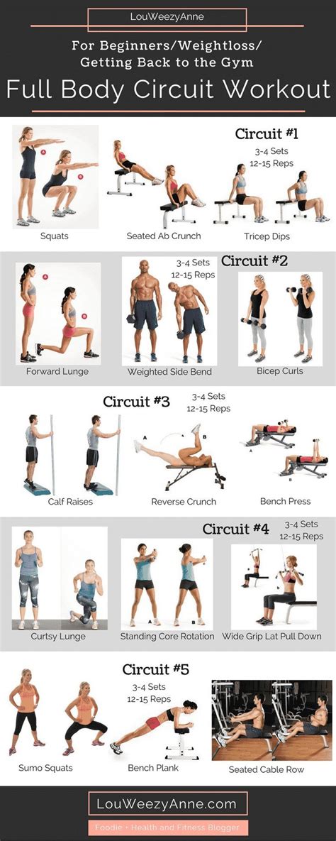 Full Body Workout Plan Louweezyanne Full Body Workout Plan Full Body Circuit Workout Body