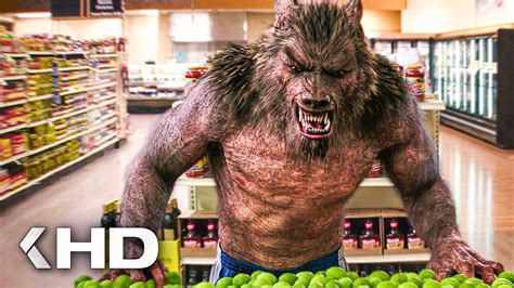 Werewolf Attack In A Supermarket Scene Goosebumps 2015 Youtube