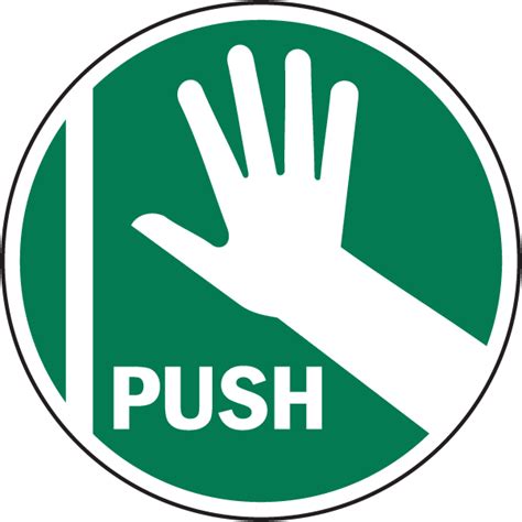 Pics Photos Push Pull Signs Push Pull Door Signs