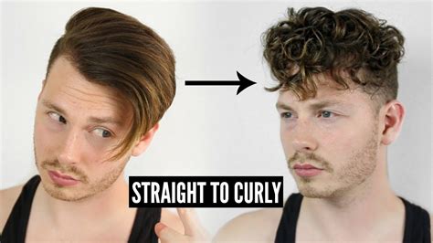How To Get Curly Hair Easy Straight To Curly Instantly Tutorial