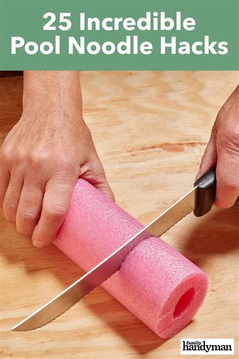 Pool Noodle Hacks That Will Improve Your Life Pool Noodles Pool Noodle Crafts Foam Noodles