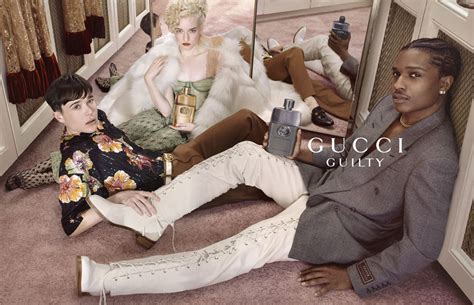 Julia Garner Aap Rocky And Elliot Page For Guccis Guilt Fragrance Ad