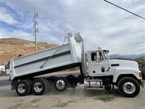 ch  axle rock bed dump truck dogface heavy equipment sales