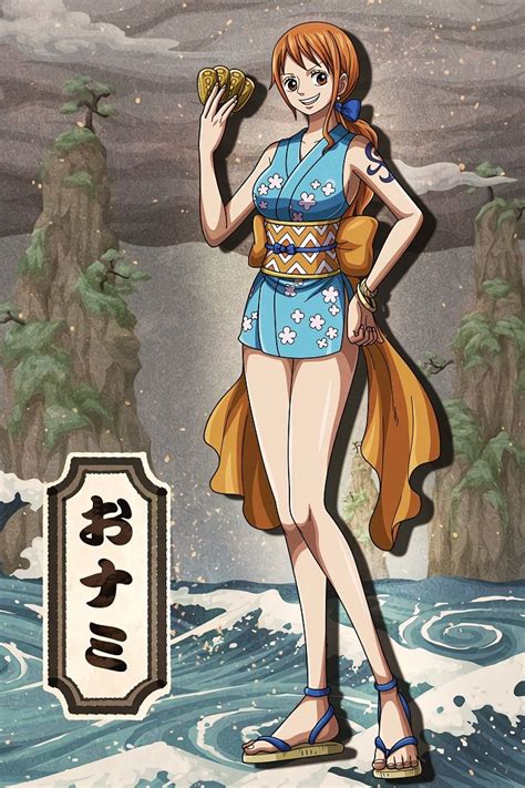 Nami One Piece Poster By Onepiecetreasure Displate In 2021 One