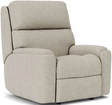 Flexsteel® Rio Silver Driftwood Power Rocking Recliner With Power