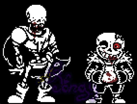 Horrortale Sans And Papyrus By Pongy25 On Deviantart