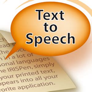 It can also convert an audio file to text. Text To Speech Reader - Android Apps on Google Play