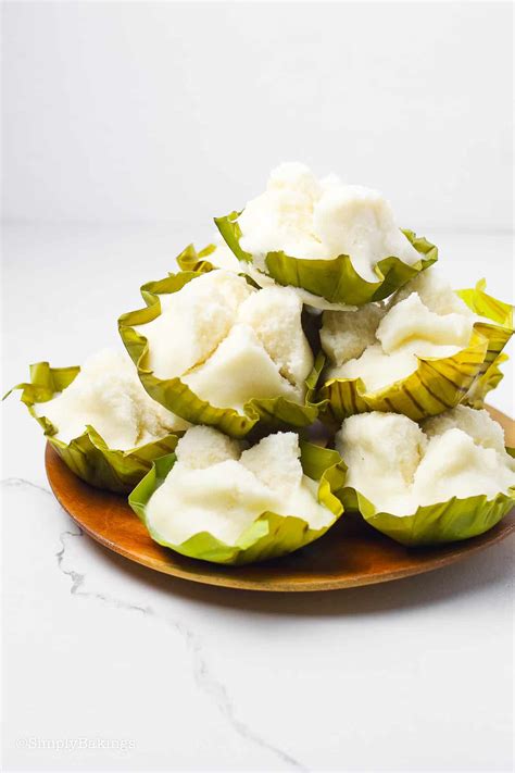 Fluffy Filipino Steamed Rice Cake Simply Bakings