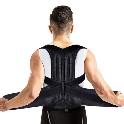 Back Support Brace For Poor Posture Hunchback Spine Misalignment