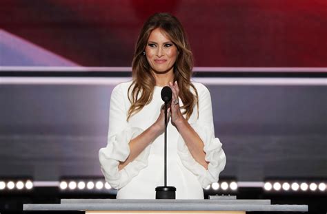 The 2190 White Dress Melania Trump Wore At The Republic National