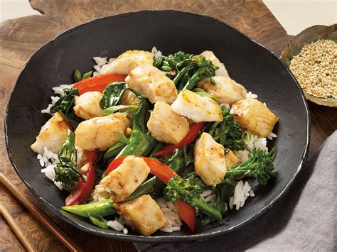 If you don't use pork belly, you'll want to increase the amount of oil you use in the pan to 2 tablespoons. Trident Seafoods Alaskan Pollock Stir Fry | Pollock ...