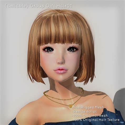 Short Hair 01 May 2018 Group T By Amiable Teleport Hub Second