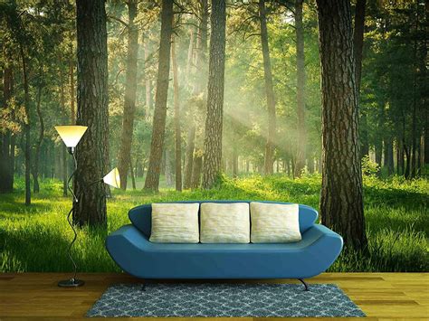 Wall26 Forest Removable Wall Mural Self Adhesive Large Wallpaper