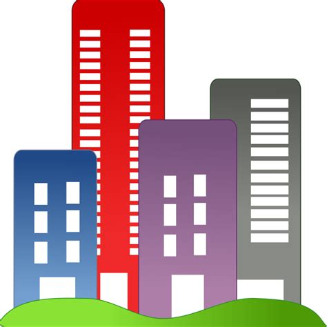 City Buildings Clipart