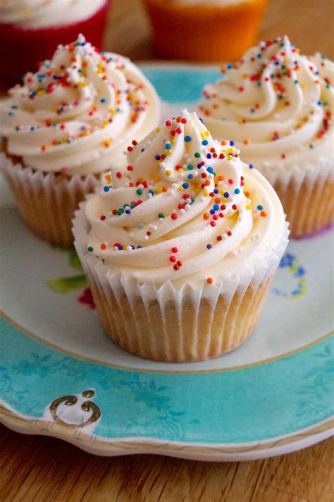 Perfect Vanilla Cupcakes Cupcake Recipes Healthy Cupcake Recipes