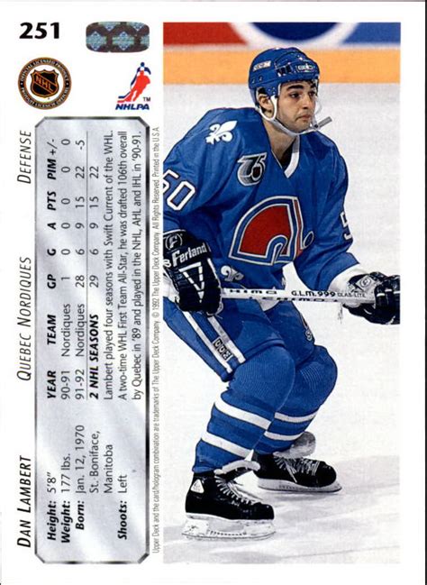 Купить A6842 1992 93 Upper Deck Hockey Card S 251 500 на Аукцион из Америки с доставкой в