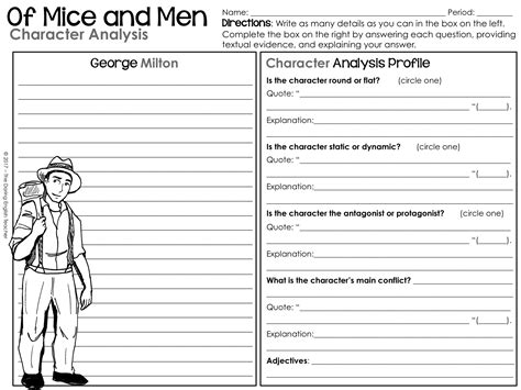 ️of Mice And Men Worksheets Free Download