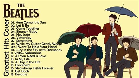 Would you believe in a list of the best beatles songs? The Beatles Greatest Hits || The Beatles Best Songs ...