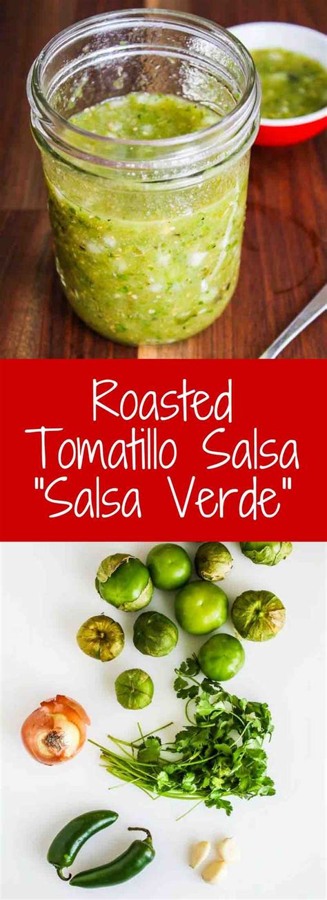 Roasted Tomatillo Salsa Recipe Jeanettes Healthy Living