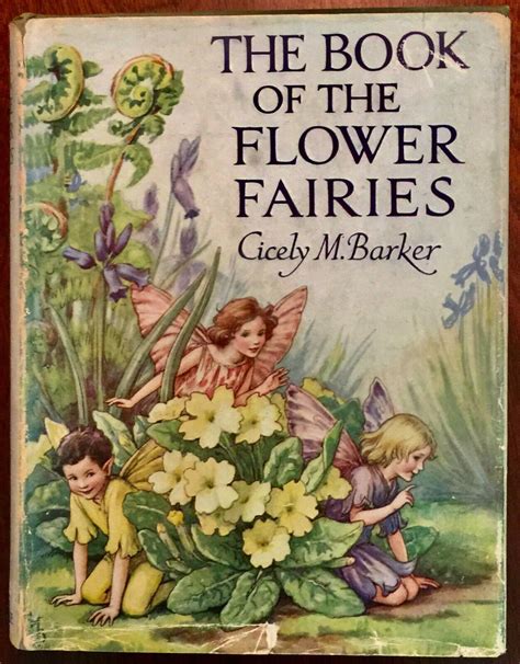 The Book Of The Flower Fairies Cicely M Barker 1945 Illustrated