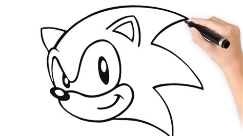 Como Dibujar Paso A Paso A Sonic Facil Youtube