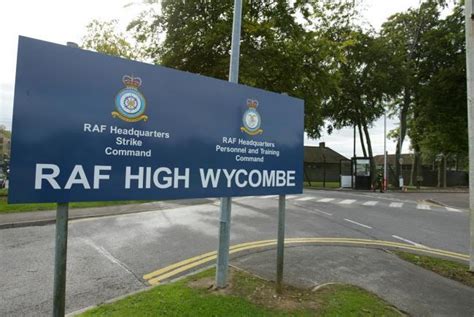 visit to raf high wycombe rotary club of princes risborough