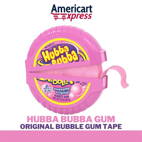 Wrigleys Hubba Bubba Original Bubble Gum Tape 567g Lazada Ph