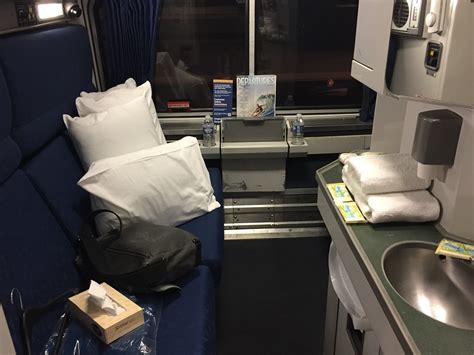 The second type of train consist that amtrak uses details: Riding Amtrak's Cardinal | Inside a Viewliner bedroom ...
