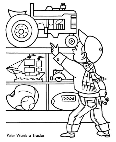 Coloring Pages Shopping