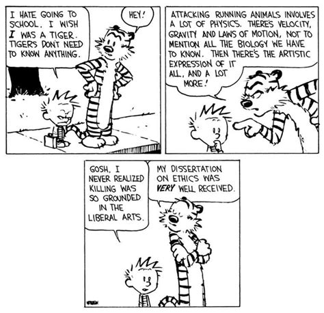 Calvin And Hobbes Quotes Calvin And Hobbes Comics Hobbes And Bacon