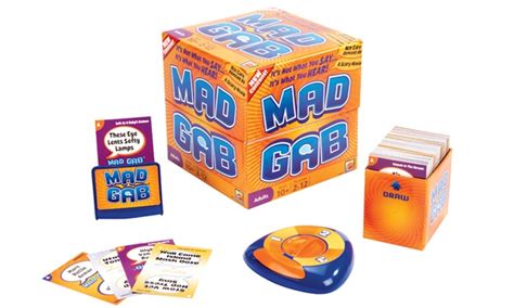 Mad gab mania tried to turn mad gab into a dvd game and ends up showing why that wasn't a mad gab mania fails to do anything that couldn't have been done with cards like the original game. Mad Gab Card Game | Groupon