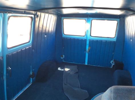 1966 Ford Econoline Van Blue Manual Pick Up Only Classic Ford E 100