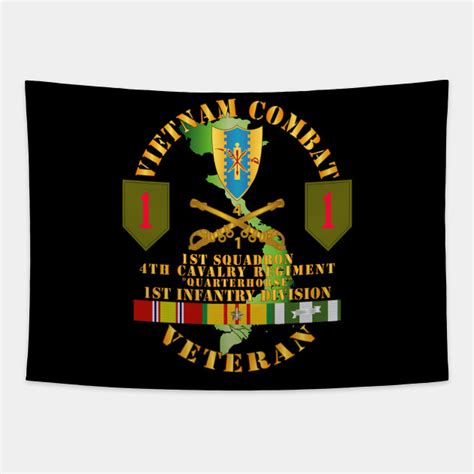 Vietnam Combat Infantry Vet 1st Squadron 4th Cav 1st Inf Div Ssi