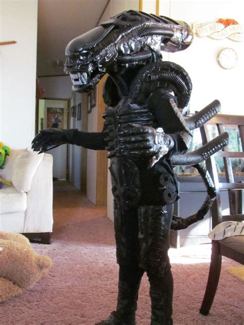 Alien Xenomorph Costume 6 Steps With Pictures Instructables