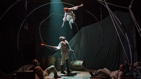 How Aerial Staging Makes The Sea Come Alive In This Moby Dick Playbill