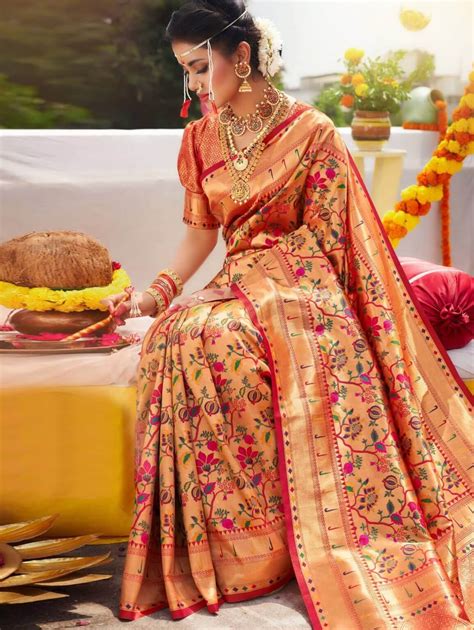 Buy Best Kanchipuram Silk Bridal Saree Dvz0002475