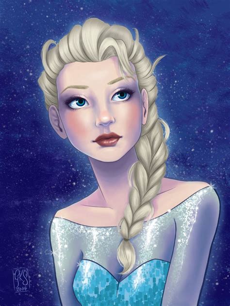 Elsa By Genevievekay On Deviantart Disney Art Disney Elsa Elsa