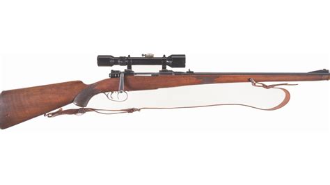 Engraved Mauser Bolt Action Sporting Rifle Rock Island Auction