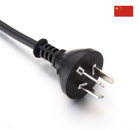 DMP 19 Chinese Plug 2 pole + E STRAIGHT - PATELEC Group - Plug the World