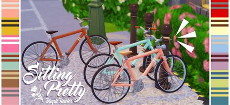 Sitting Pretty Bicycle Recolor Weve Got Bikes Sims
