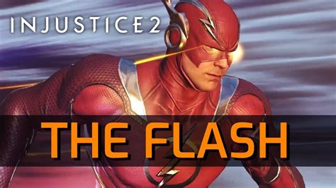 Injustice 2 The Flash Moveset W Inputs Basic Youtube