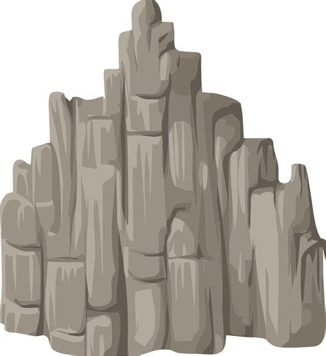 Cliff Clipart Jagged Rock Cliff Jagged Rock Transparent Free For