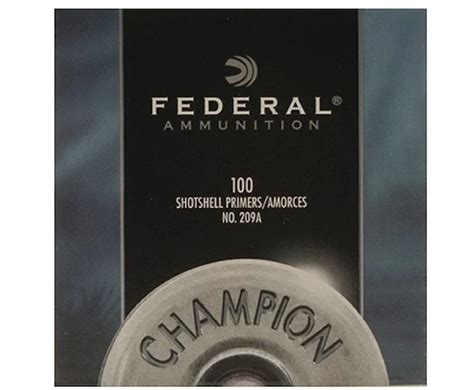 Buy Federal Primers 209a Shotshell Box Of 1000 10 Trays Of 100