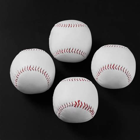 Universal 9 Handmade Baseballs Pu Upper Hardball Softball Baseball