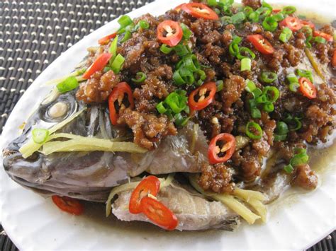 The nile tilapia fish is a species of tilapia fish. My Asian Kitchen: Steamed Tilapia Fish with Tauchu Minced Meat