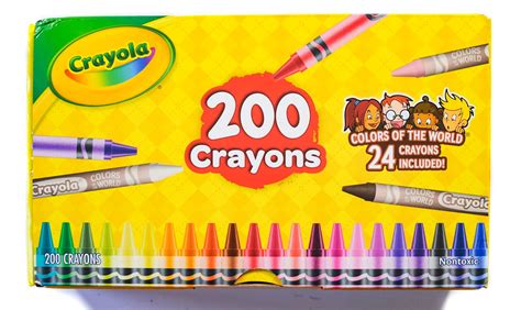 Crayola 200 Crayons With Colors Of The World Jennys Crayon Collection