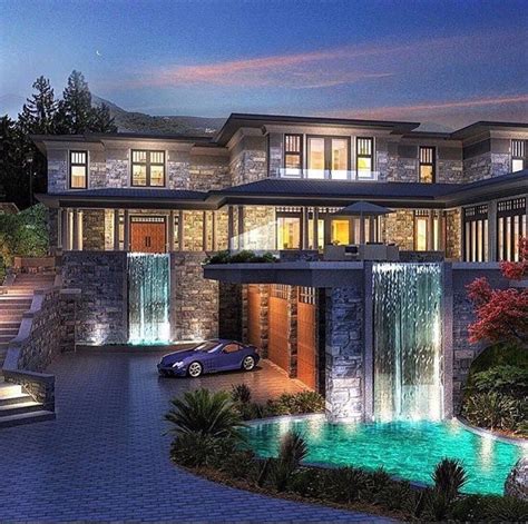 This Is An Artists Rendering Of A Luxury Home In The Suburbs Of Vancouver