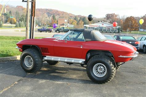 Lifted Chevrolet Corvette Convertible 1963 Chevy Truck Chevy Trucks